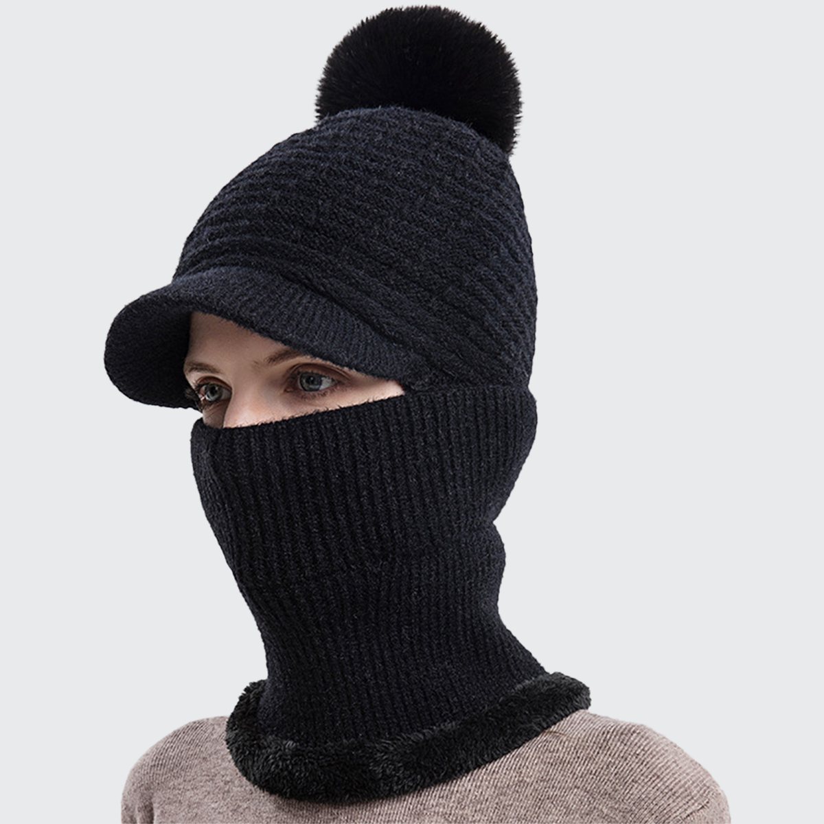 The Linn Knit Hat & Snood Set