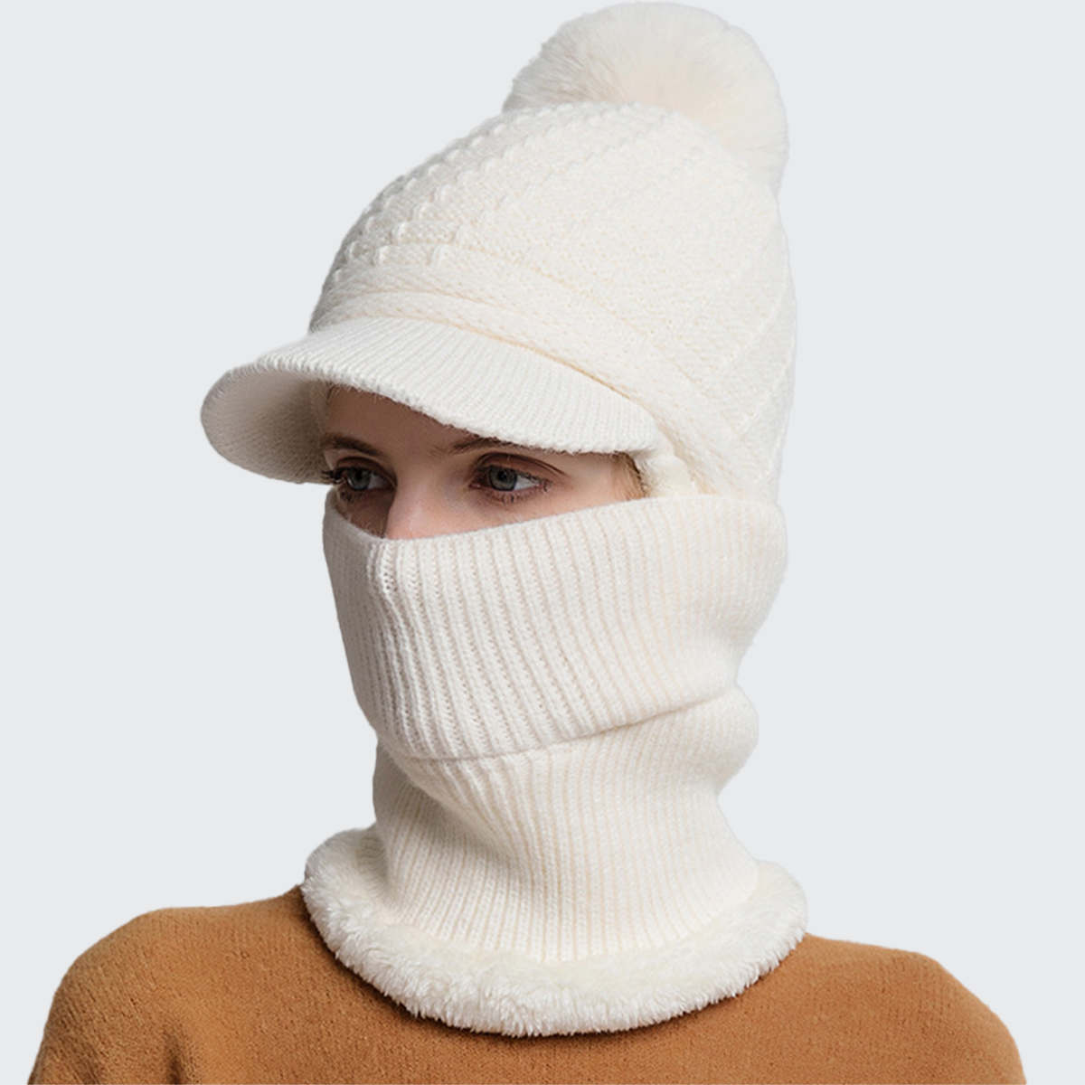 The Linn Knit Hat & Snood Set