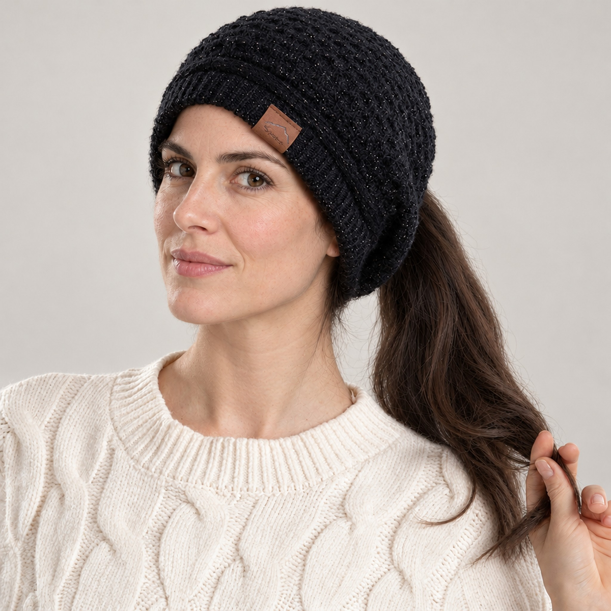 The Wilma Ponytail Beanie