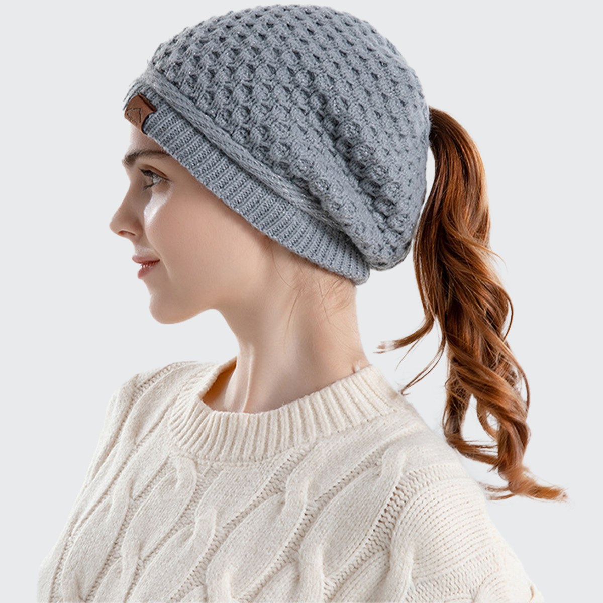 The Wilma Ponytail Beanie