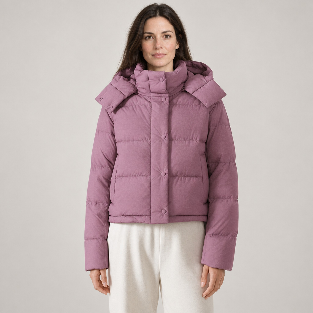 The Hedda Boxy Hooded Puffer